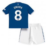 Everton Amadou Onana #8 Domaci Dres za djecu 2023-24 Kratak Rukav (+ Kratke hlače)